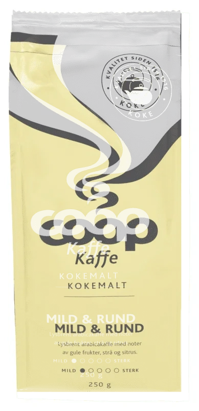 Coop Gul Kokemalt 250g