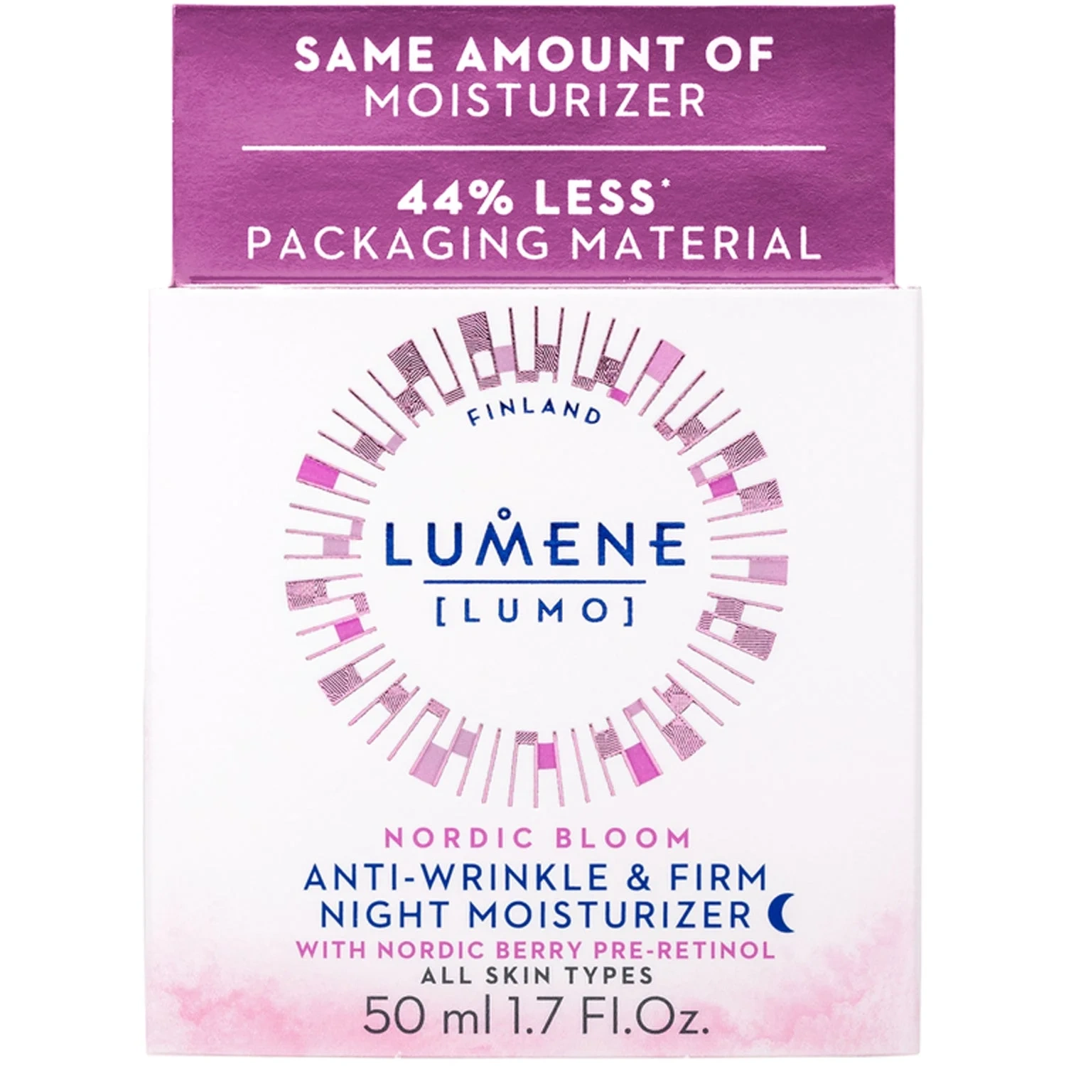 Lumene Nordic Bloom Anti-Wrinkle & Firm nattkrem 50 ml