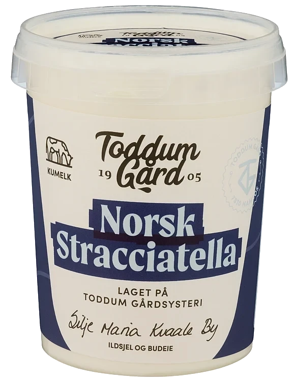 Norsk stracciatella mozzarella   500g