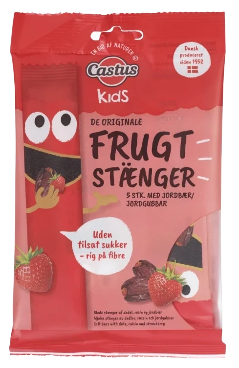 Castus Fruktstang Jordbær 100g