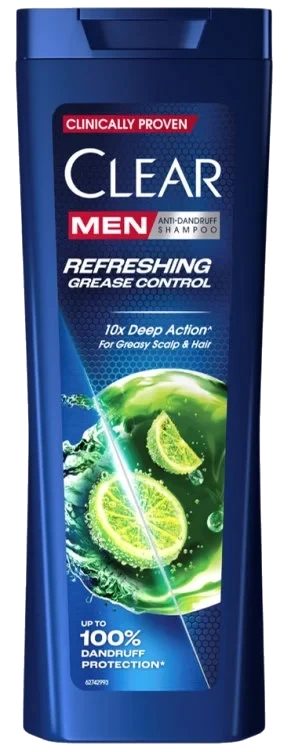 Clear Shampoo Refreshing Grease 225ml