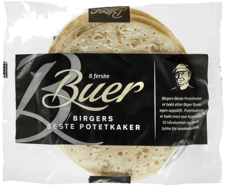 Potetkaker 8stk 375g Birgers