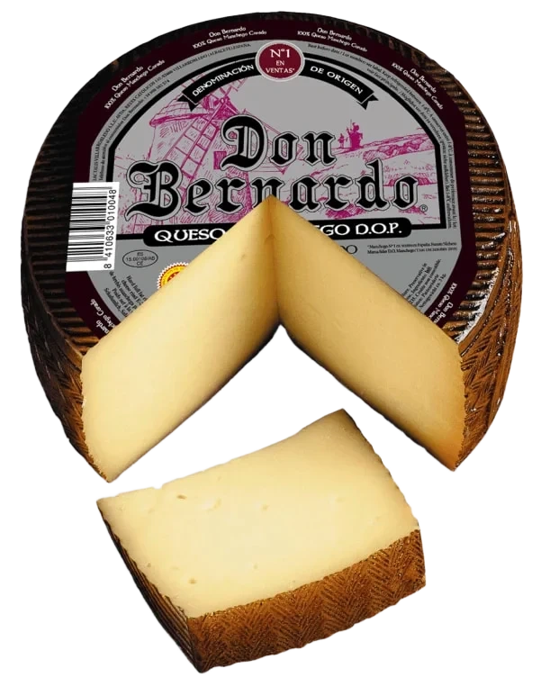 Manchego 6-9 Mnd Pasteurisert, Don Bernardo