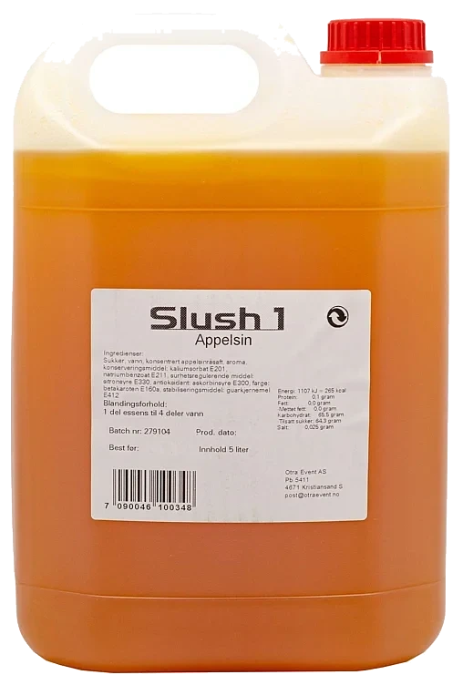 Dream slush mix appelsin   5l