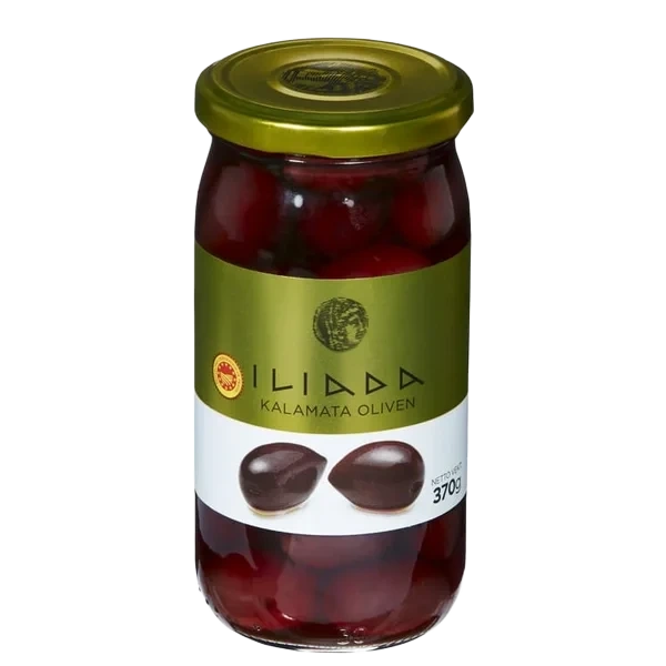 Kalamata Oliven m/Sten 370g Iliada