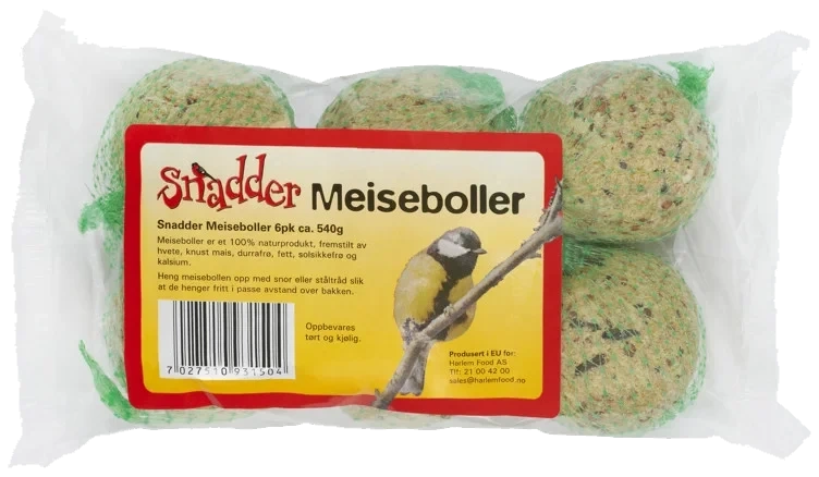 Meiseboller  6pk   6x90g