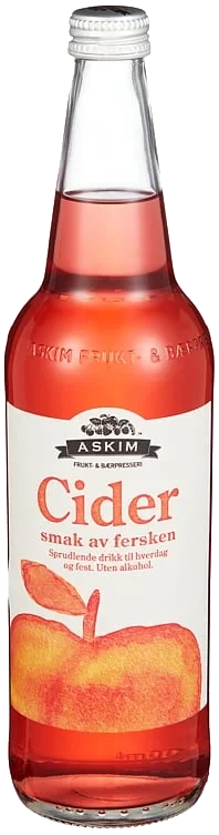 Askim Cider Fersken 0,7l Fl Askim Frukt – og Bærpresseri