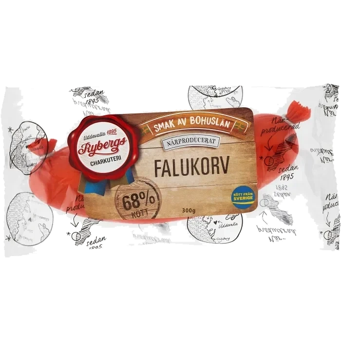 Falukorv Bit 300g Rybergs
