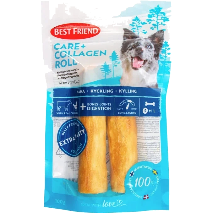 Hund Kollagenrulle Kyckling