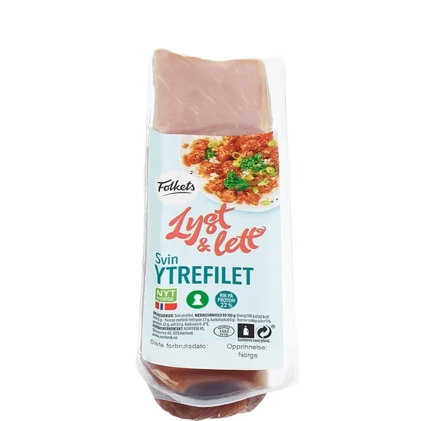 Svin Ytrefilet Ca500g Folkets