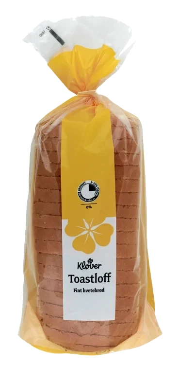 Toastloff Skåret 650g Kløverbakeriet