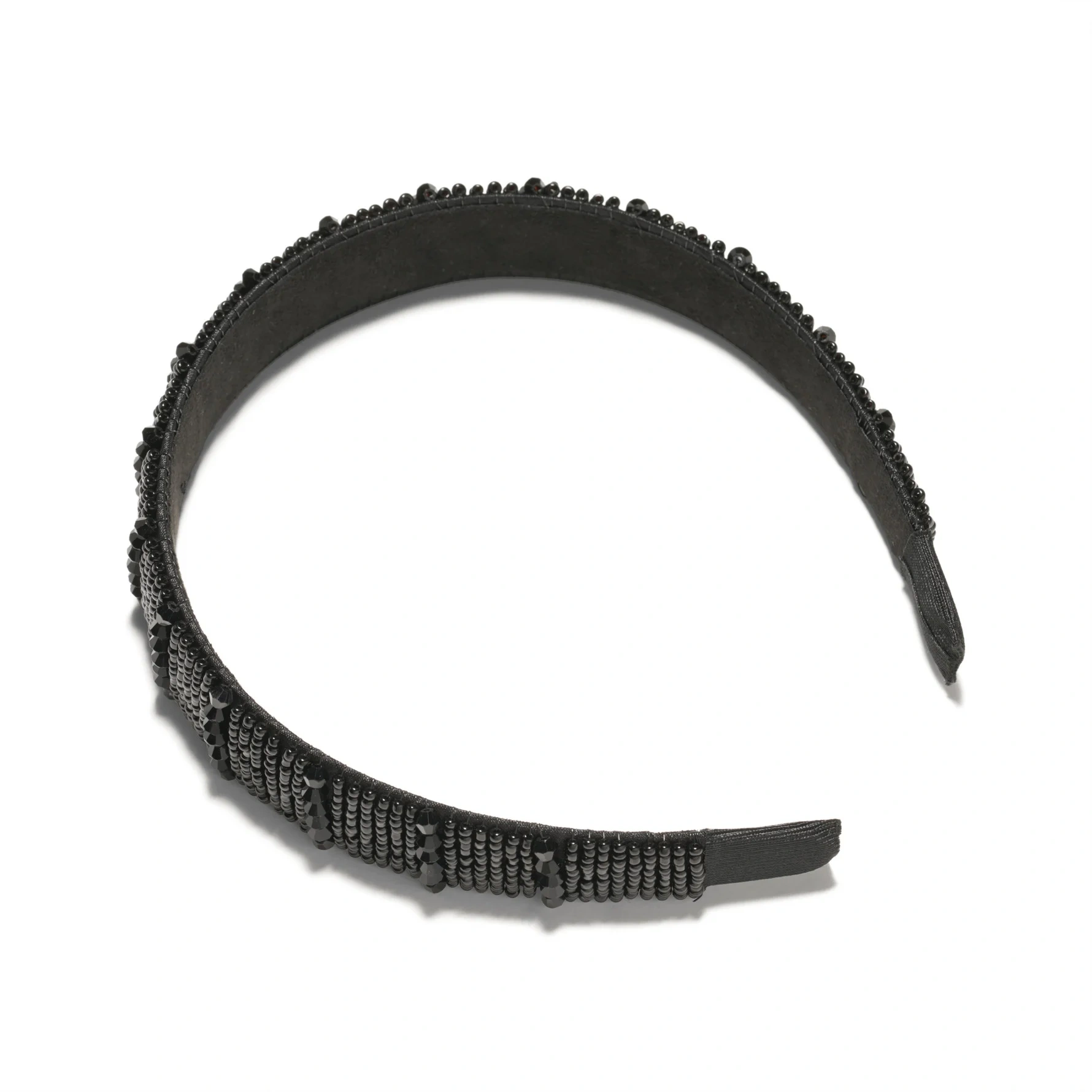 KICKS Beauty Diadem Black Stone Embroidery