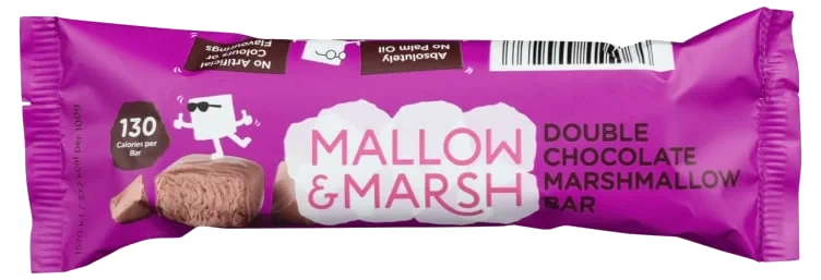 Marshmallows Sjokolade 35g Mallow & Marsh