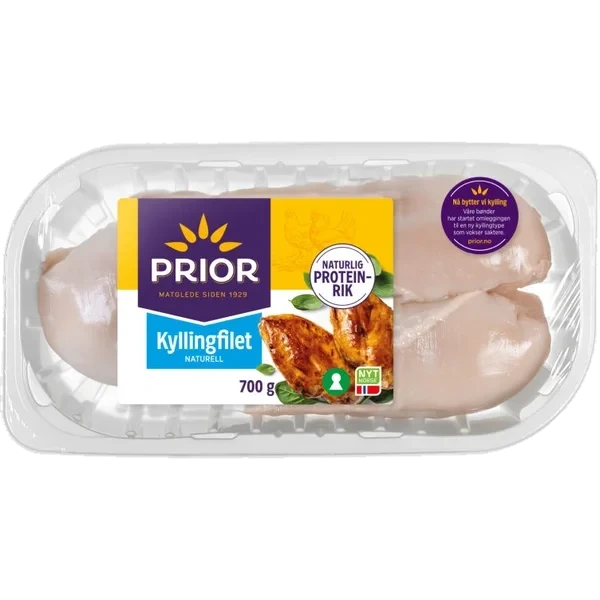 Fersk Kyllingfilet 700g Prior