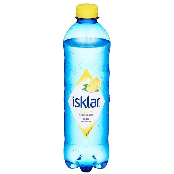 Isklar Sparkling Sitron 0,5l