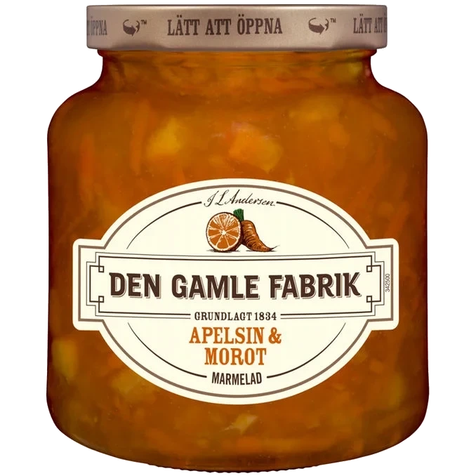 Marmelad Apelsin & Morot