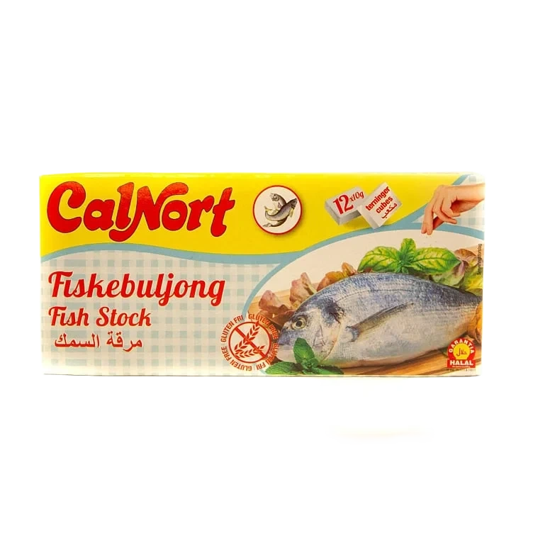 Fiskebuljong 12x10g Calnort