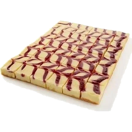 Ostekake Bringebær Oppdelt 2350g