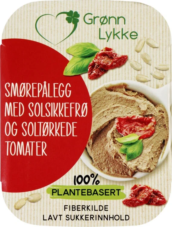Smørepålegg med Solsikkefrø og Soltørkede Tomater