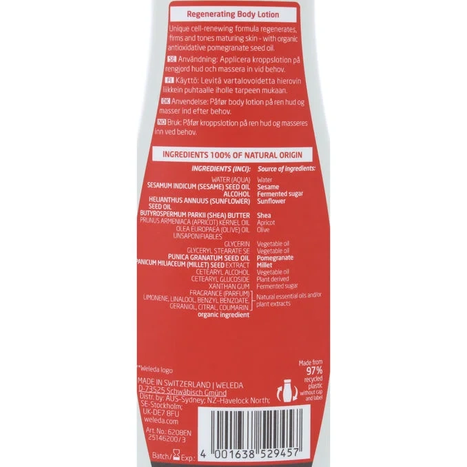 Regenerating Body Lotion Granatäpple