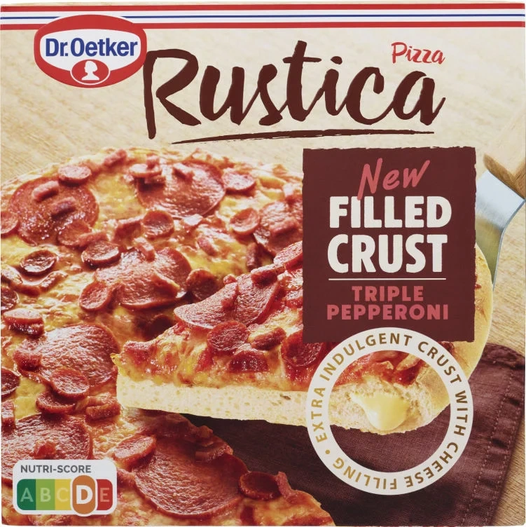 Pizza Rustica Filled Crust 489g Dr. Oetker