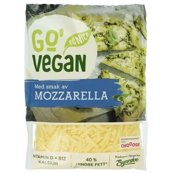 Go'vegan Revet Mozzarella 200g