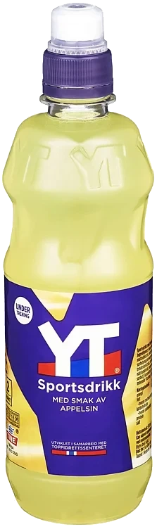 Yt sportsdrikk appelsin   0,5l