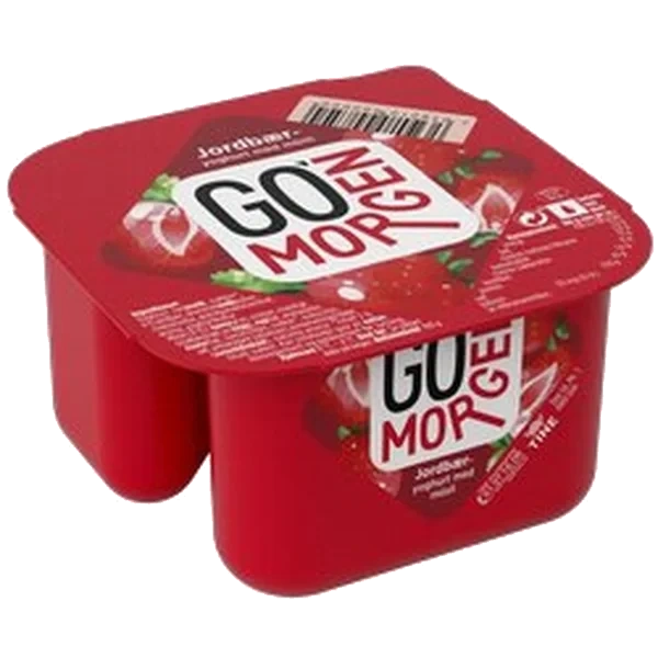 Go'morgen Jordbæryoghurt M/müsli  190 G