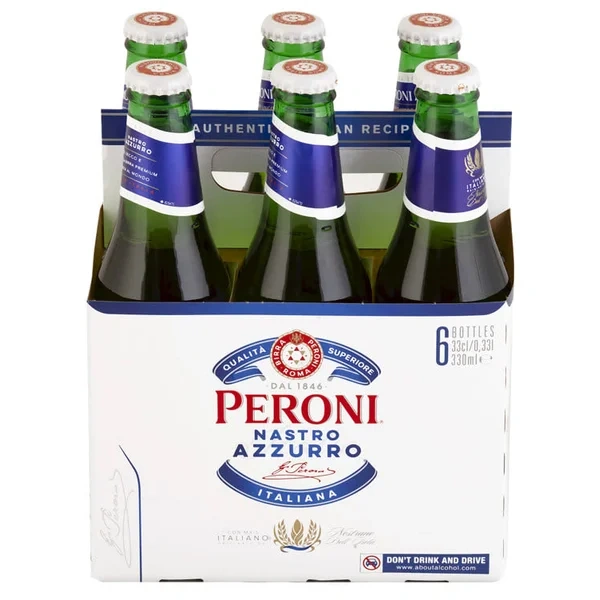 Peroni Nastro Azzurro 0,33lx6 flaske