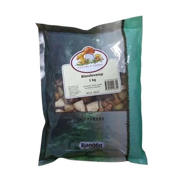 BjörnMat Nature's Foods Fryst Blandsvamp