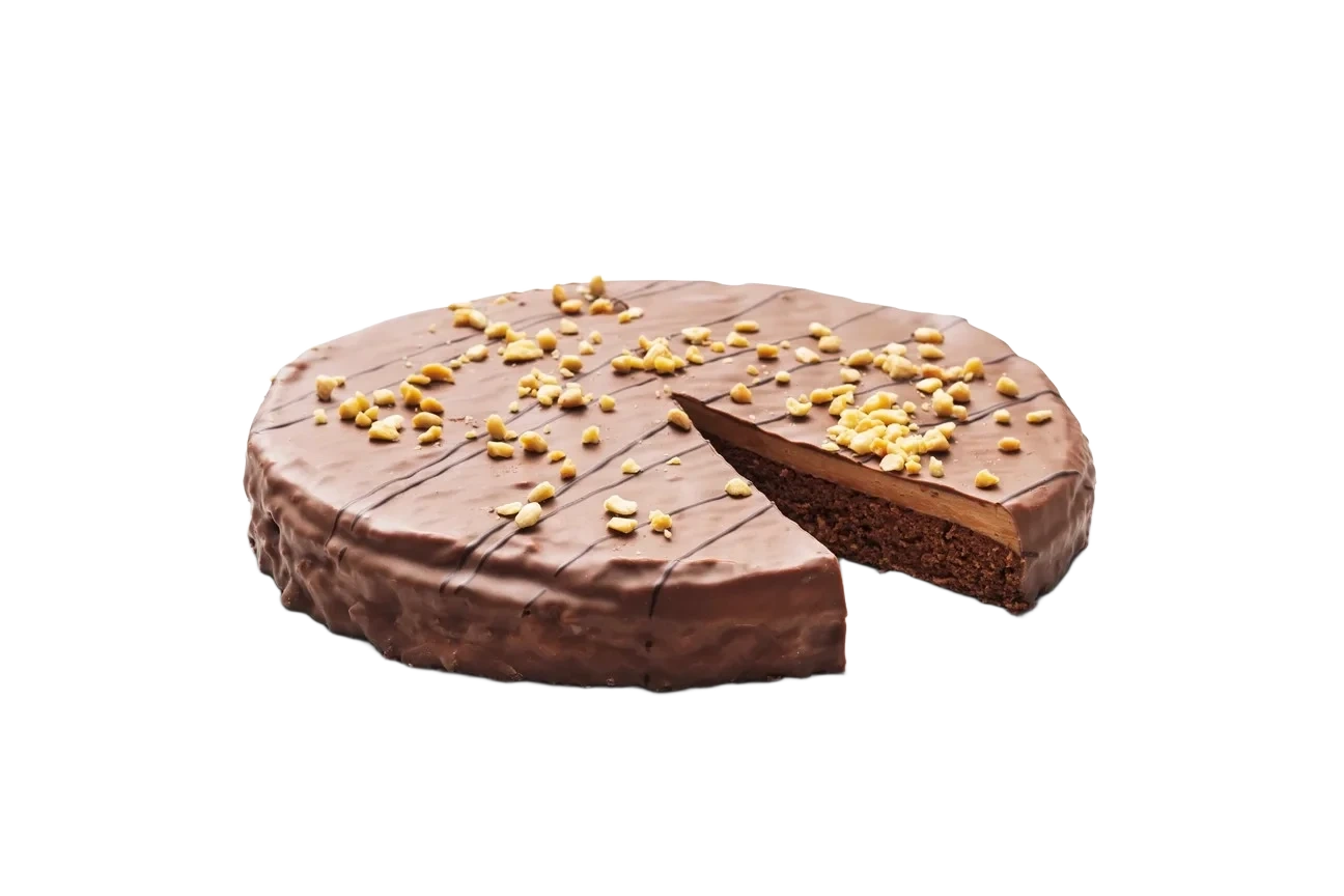 Delicato Chokladtårta salt karamell