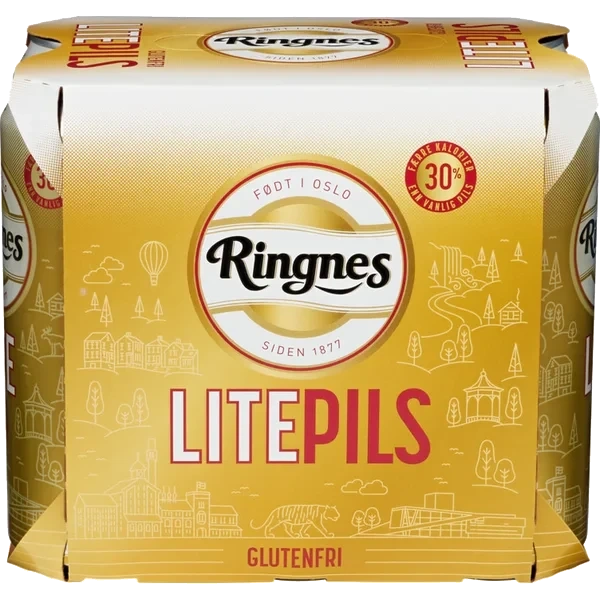 Ringnes Lite Pils 0,5lx6 Bx