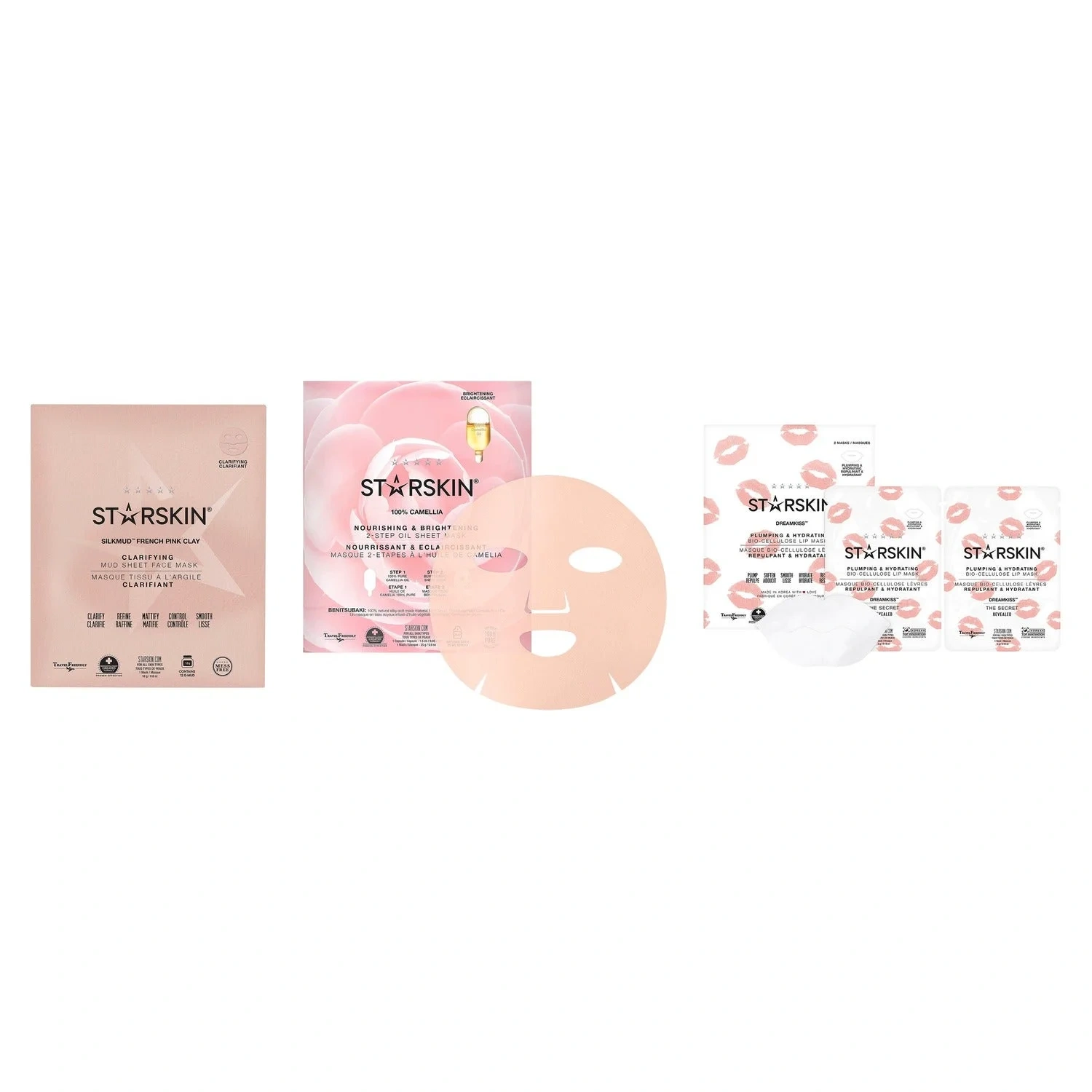 Starskin Glow & Plump Mask Trio