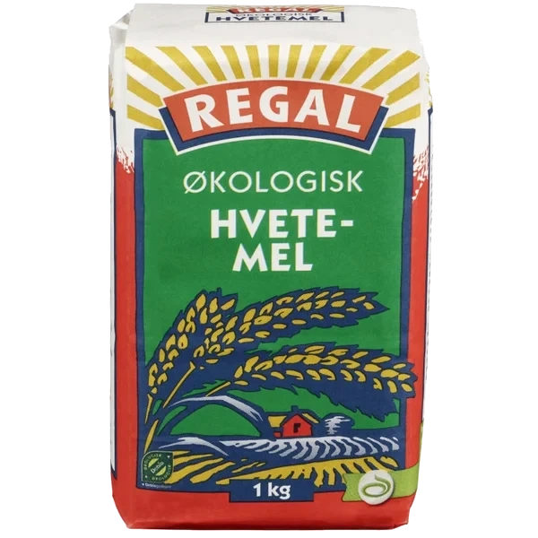 Hvetemel Siktet Økologisk 1kg Regal