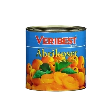 Aprikoshalvor i sockerlag