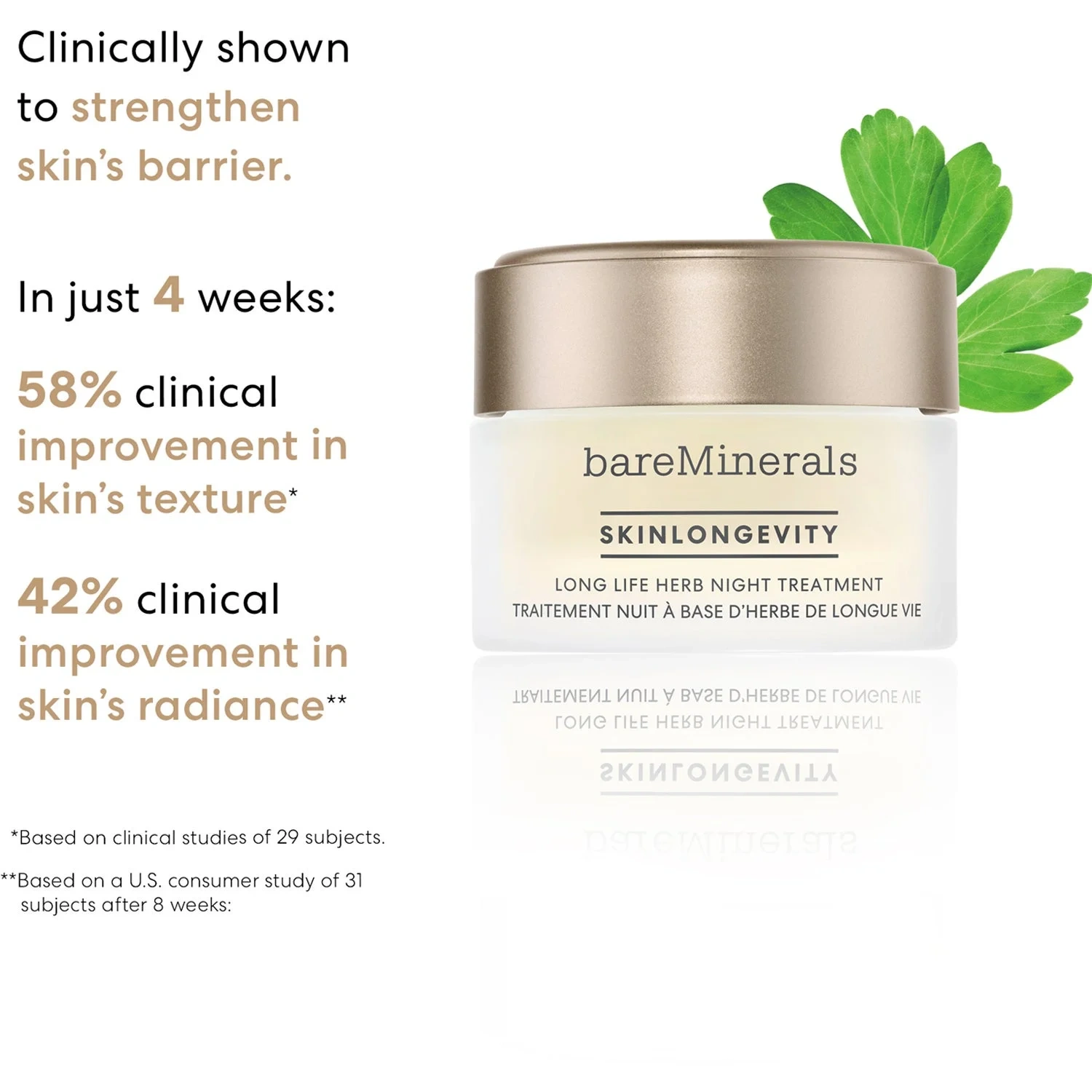bareMinerals Skinlongevity Long Life Herb Night Treatment