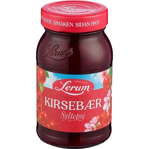 Kirsebærsyltetøy 375g Lerum