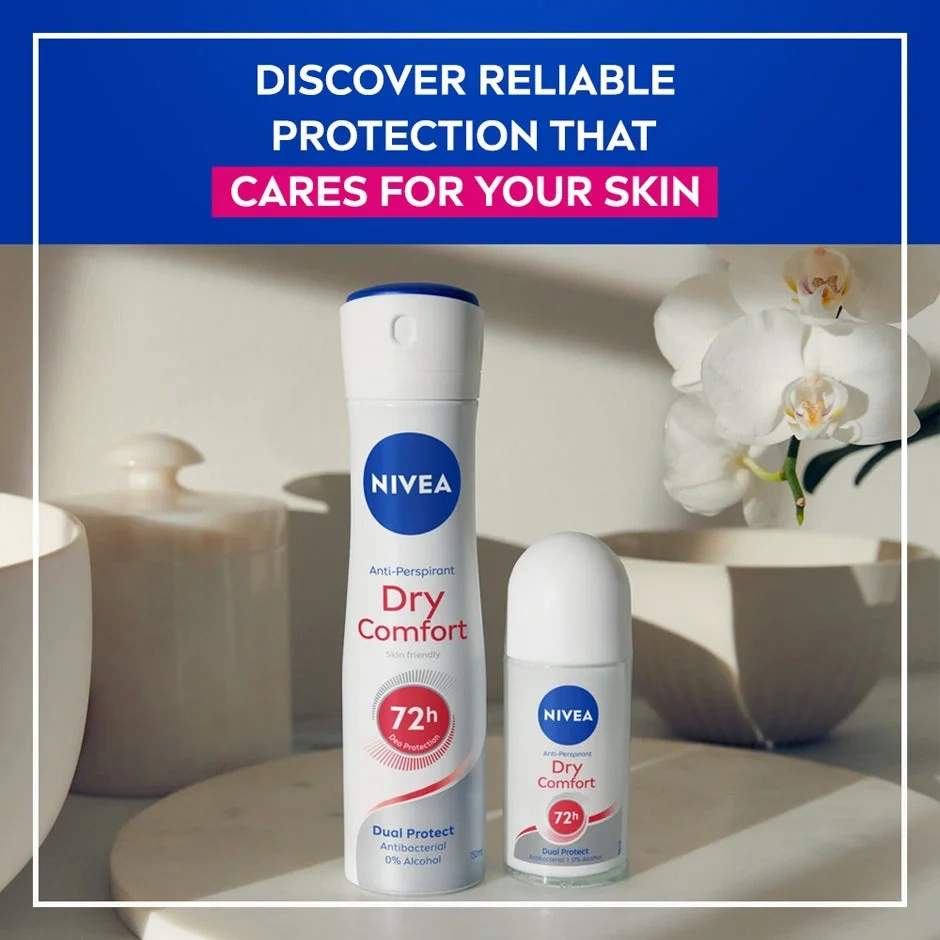 NIVEA Deo Rollon Dry Comfort
