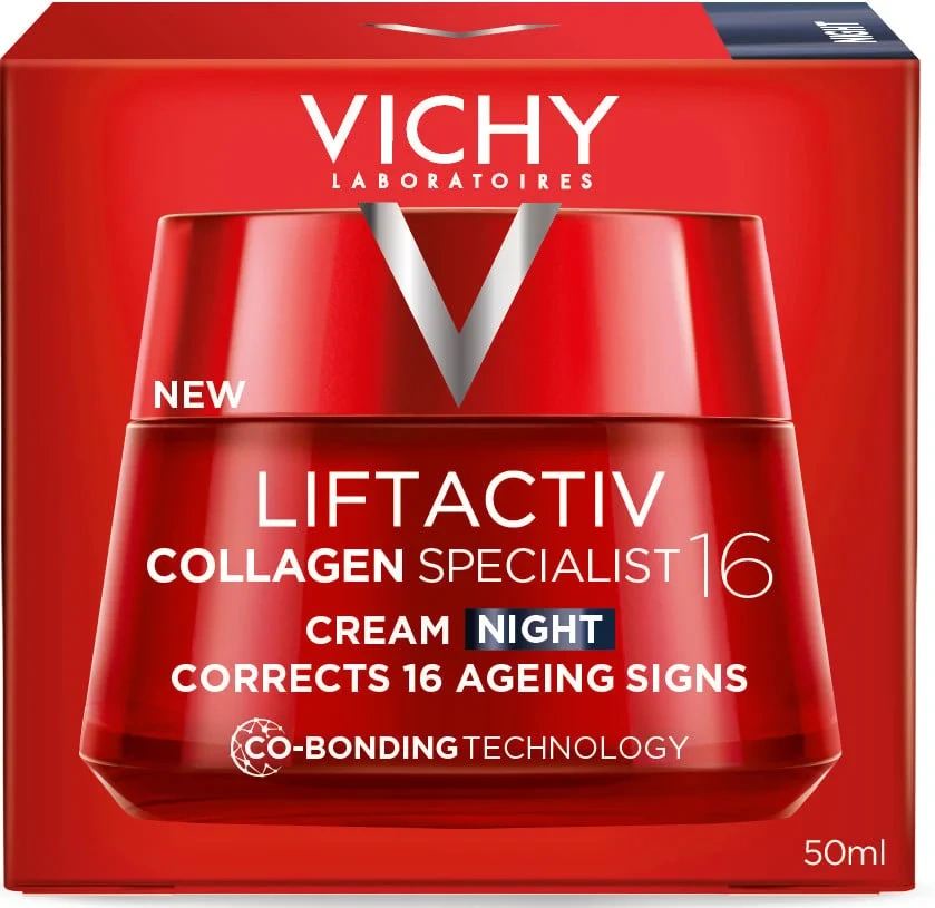 Vichy Liftactiv Collagen Specialist Night Cream, 50 ml