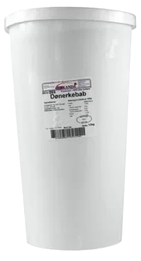 Dønerkebab m/Stang 12kg Bøtte