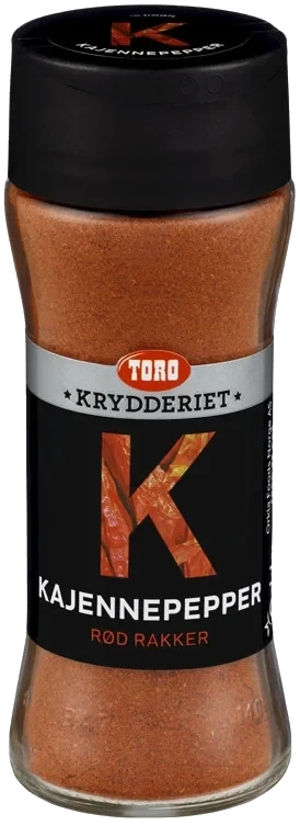 Kajenepepper 62g TORO