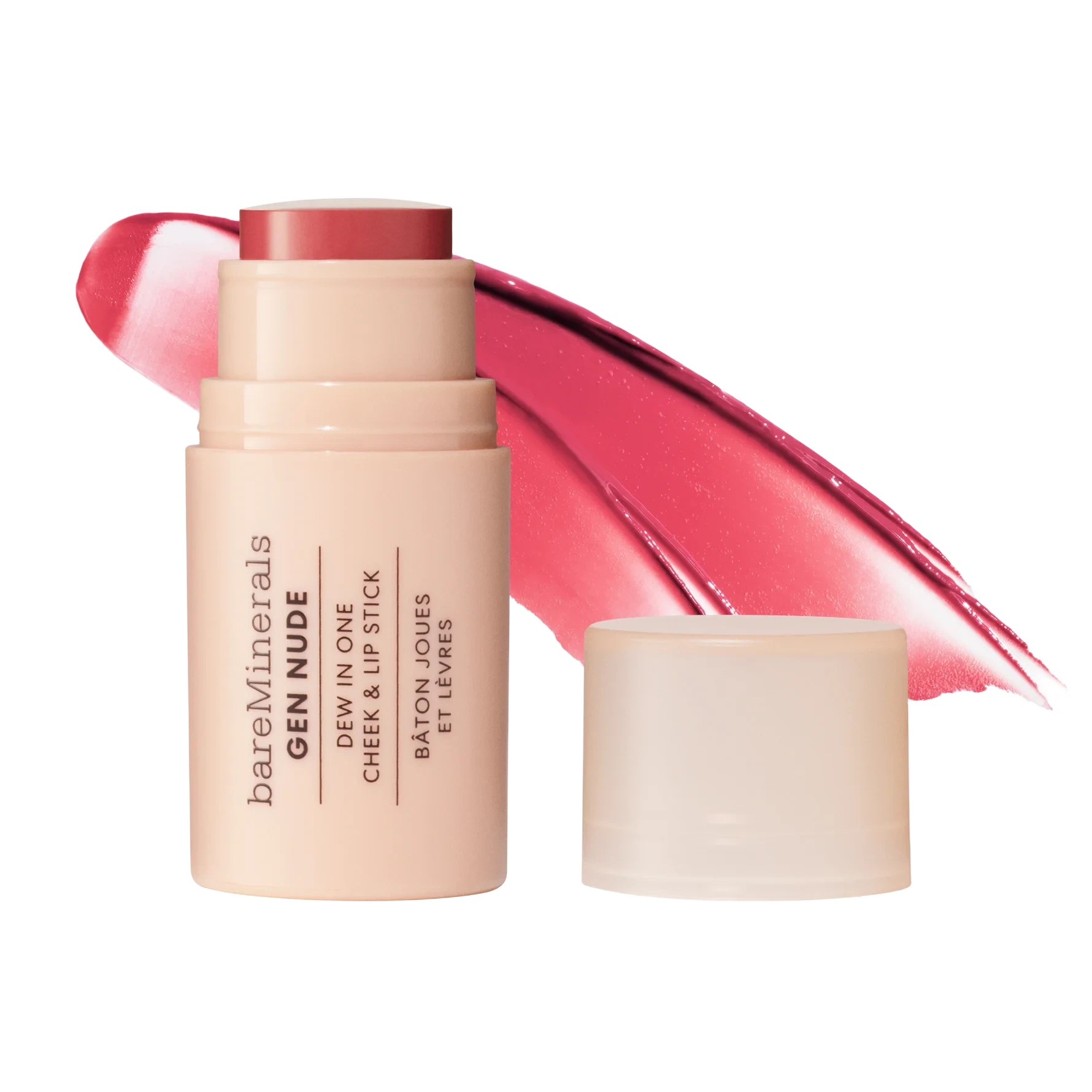 bareMinerals Gen Nude Dew In One Lip & Cheek Balm Brick it On