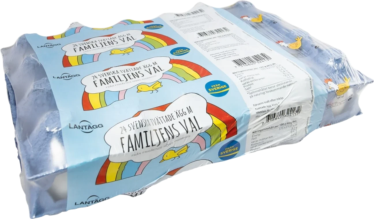 Lantägg Familjens ägg 24p