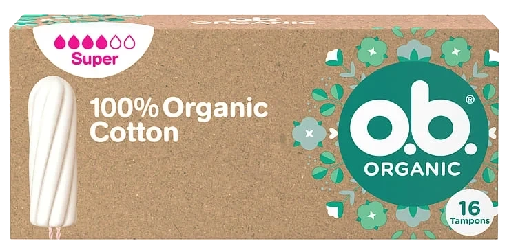 O.b.® Organic Super 16stk