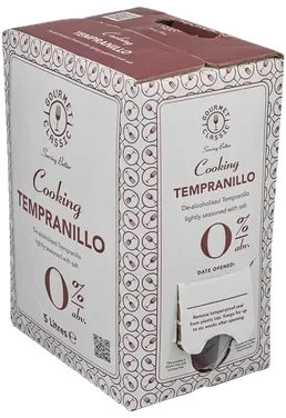 Tempranillo 0% rød matvin   5l