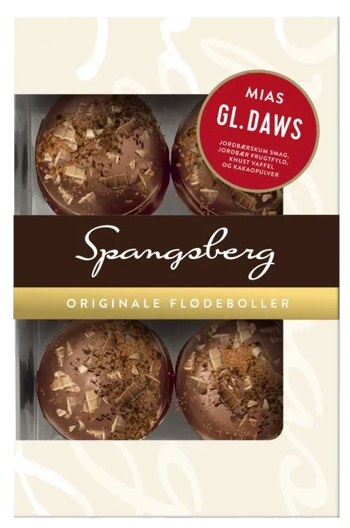Flødeboller Gammel Daws 124g Spangsberg