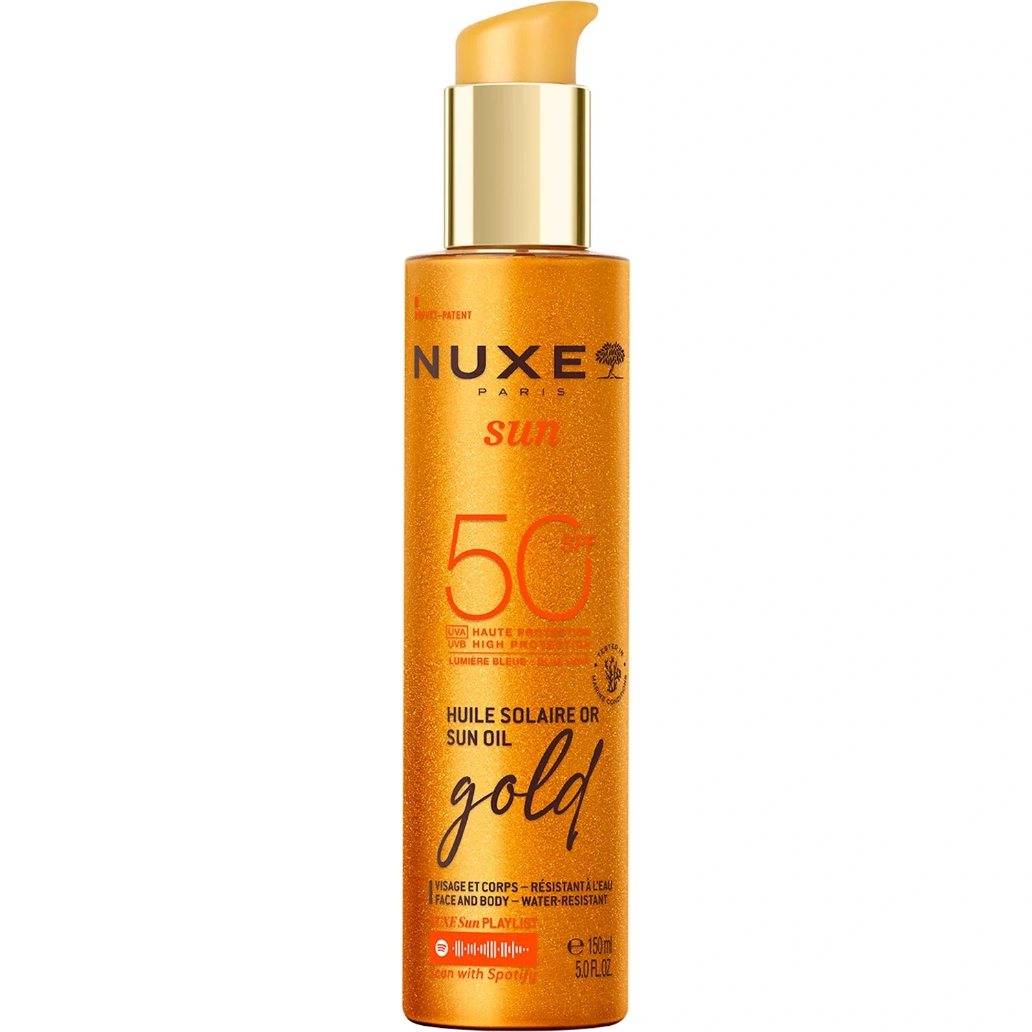 Nuxe Sun Tanning Oil Gold SPF50