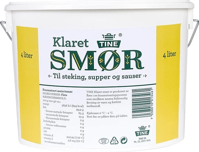 Tine Smør klaret