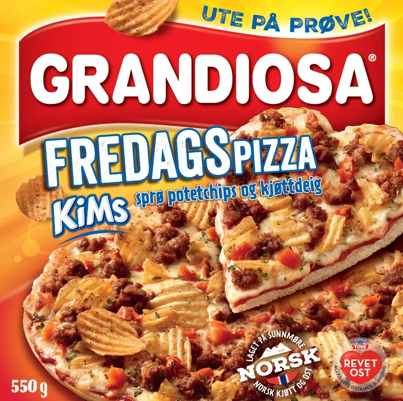 Grandiosa Pizza Fredagspizza 540g