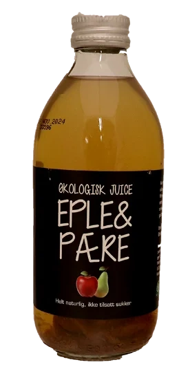 Økologisk Juice Eple & Pære 33cl